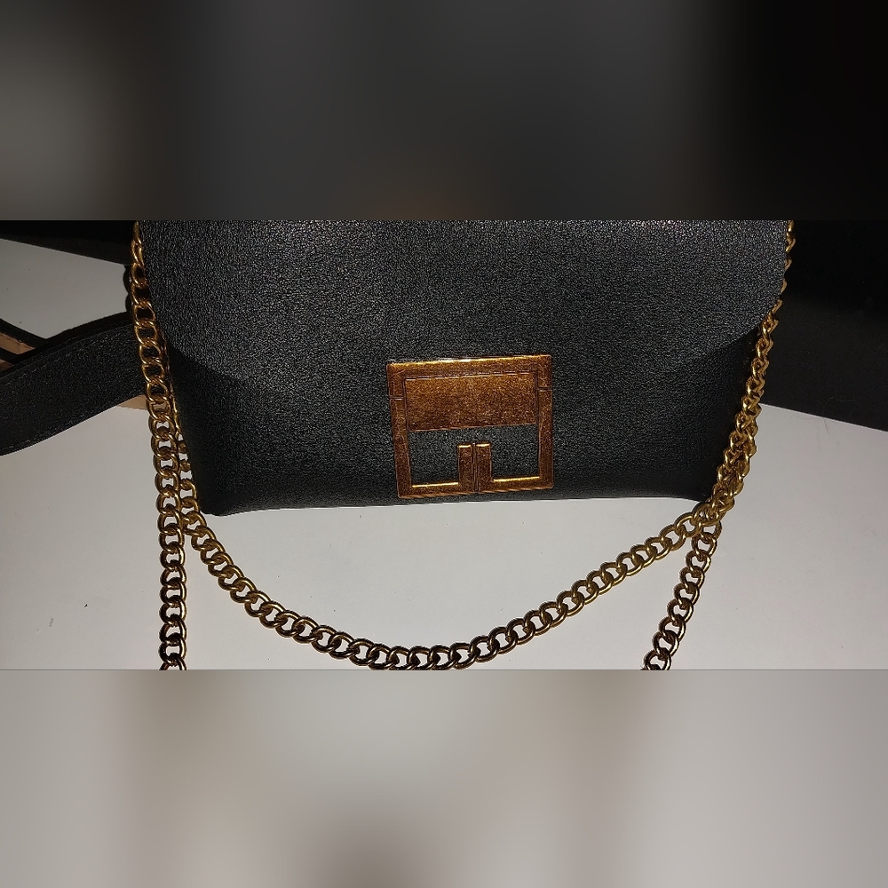 Goatskin Leather Crossbody & Waist Bag Conversion, Clutch, Belt 4 In 1